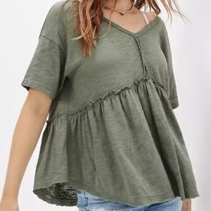 AE Oversized V-Neck Tee